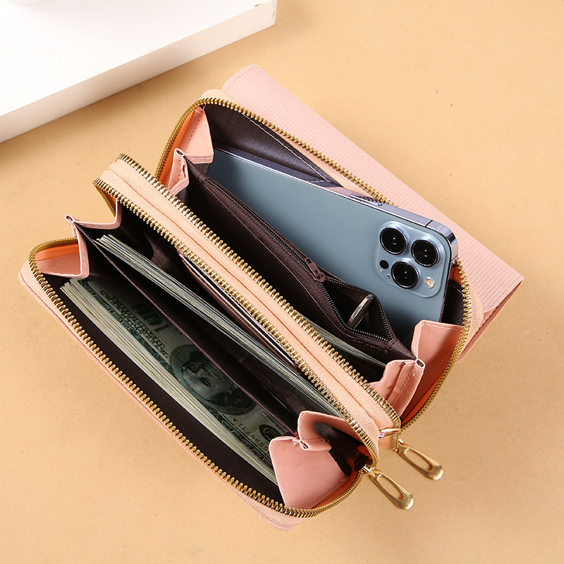 2025 New Ladies Wallet Korean Multi-function Shoulder Bag Long Clutch Coin Purse Factory Outlet