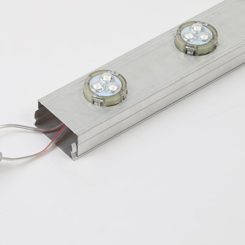 led point light source outdoor waterproof beautifying colorful signboard advertising pixel light horse running dot matrix exterior wall decorative lamps