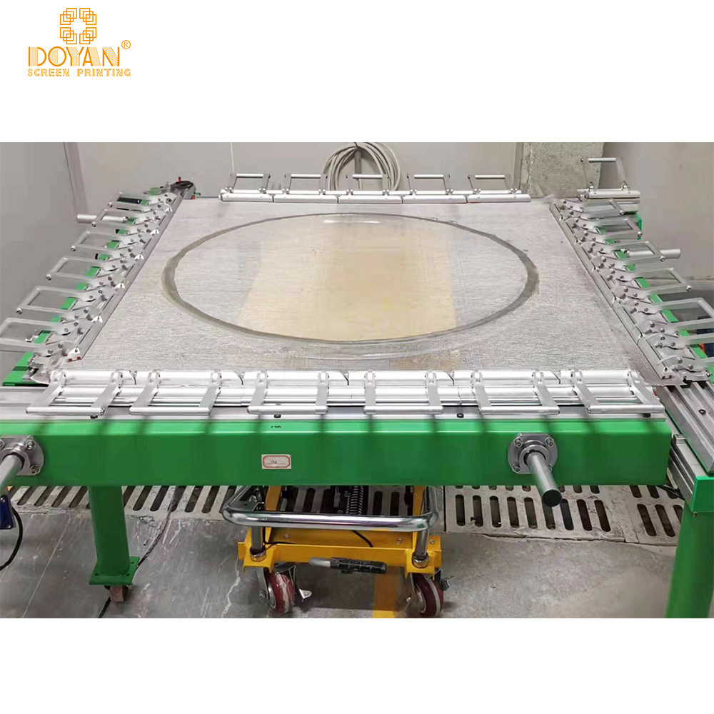 Duyang Electric Mesh Drawing Machine Aluminum Double Clamp High-Precision Turbine Worm Mesh Stretching Machine Wire Mesh Plate Making Machine Automatic