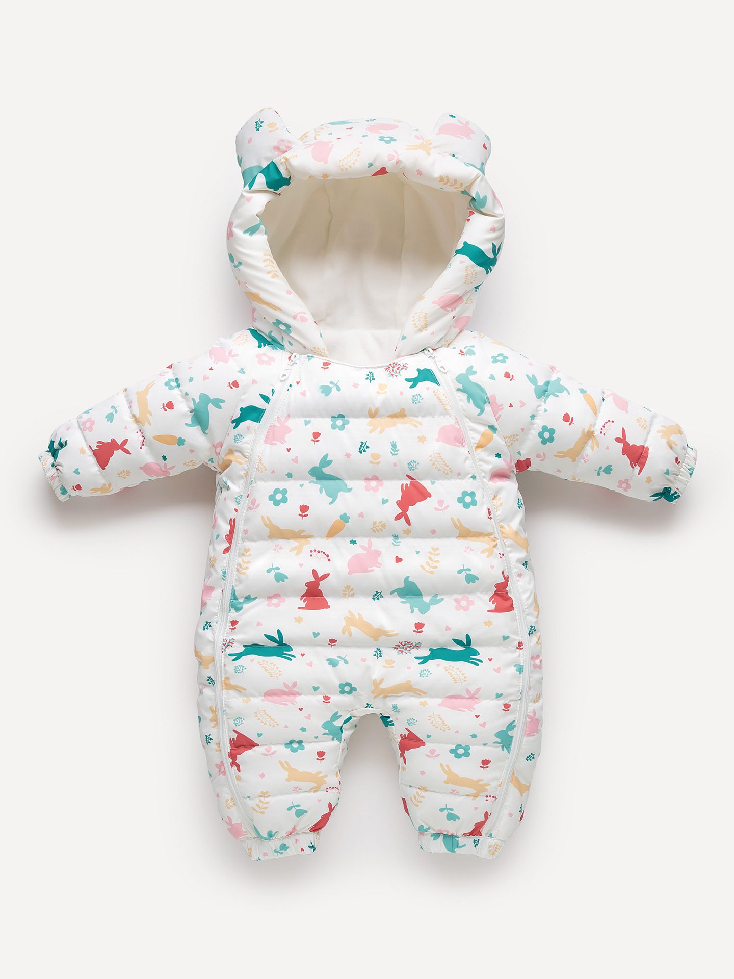 New Baby down Jacket Jumpsuit Newborn Winter Outing Clothes Baby Thickeneded Crawling Clothes Outing Clothes Winter Clothes