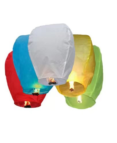 Cross-border exclusive for manufacturers wholesale high-quality fireproof printing Kongming lamp flame retardant copy paper wishing lamp printing blessing