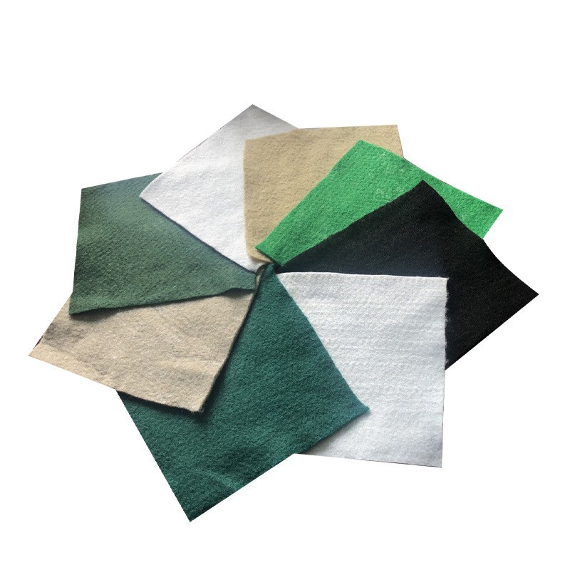 Manufacturer 300g Short Fiber Geotextile Flood Control Emergency Reserve Material Short Fiber Needle Punched Non-Woven Reinforced