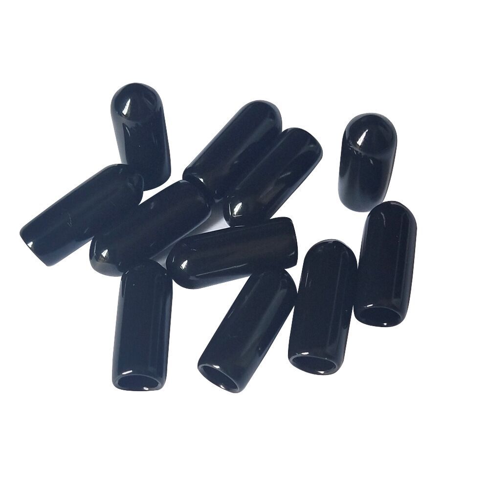 Transparent PVC end sheath soft rubber cap protective sleeve rubber sleeve wire sheath plastic rubber sleeve screw glue bean manufacturers