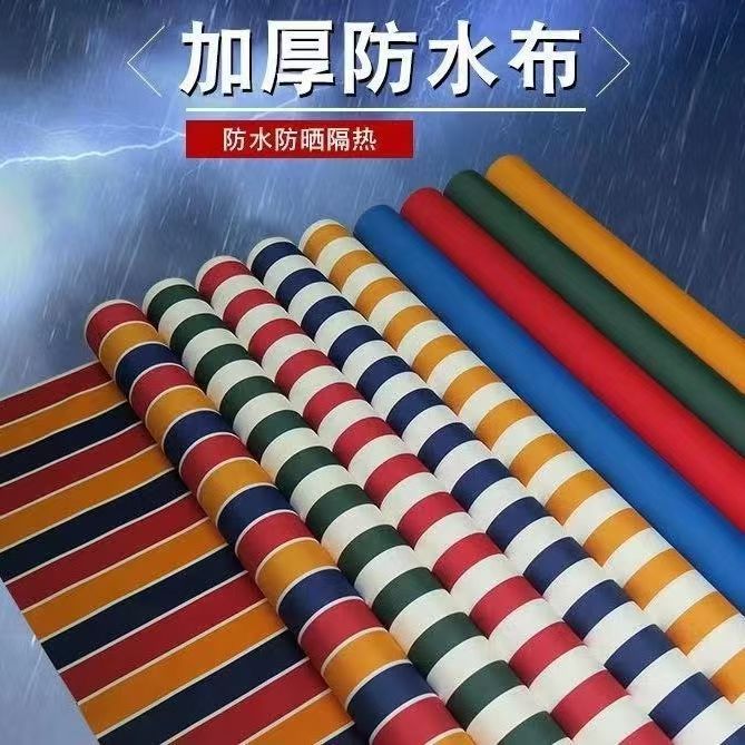 Outdoor Rainproof and Sunproof Retractable Awning with Replacement Cloth, Thickened Household Hand-Cranked Retractable Awning with Replacement Cloth