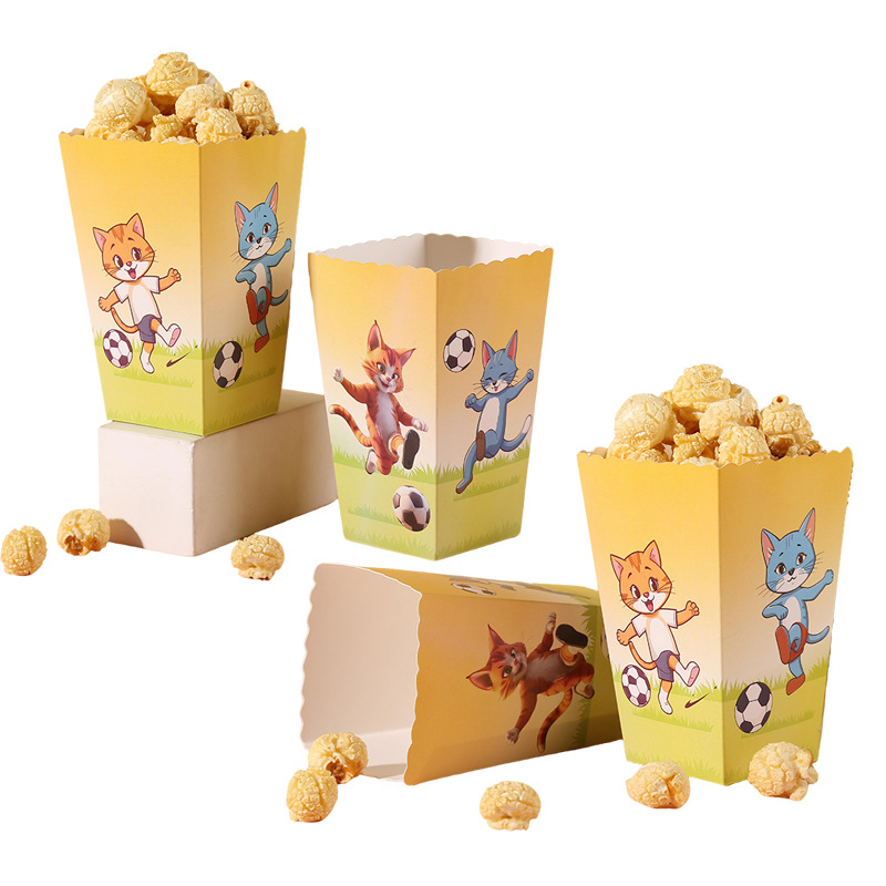 Customized Cross-Border Party Supplies, Holiday Party Atmosphere Decoration Supplies, Paper Hats, Masks, Popcorn Boxes, Gift Boxes