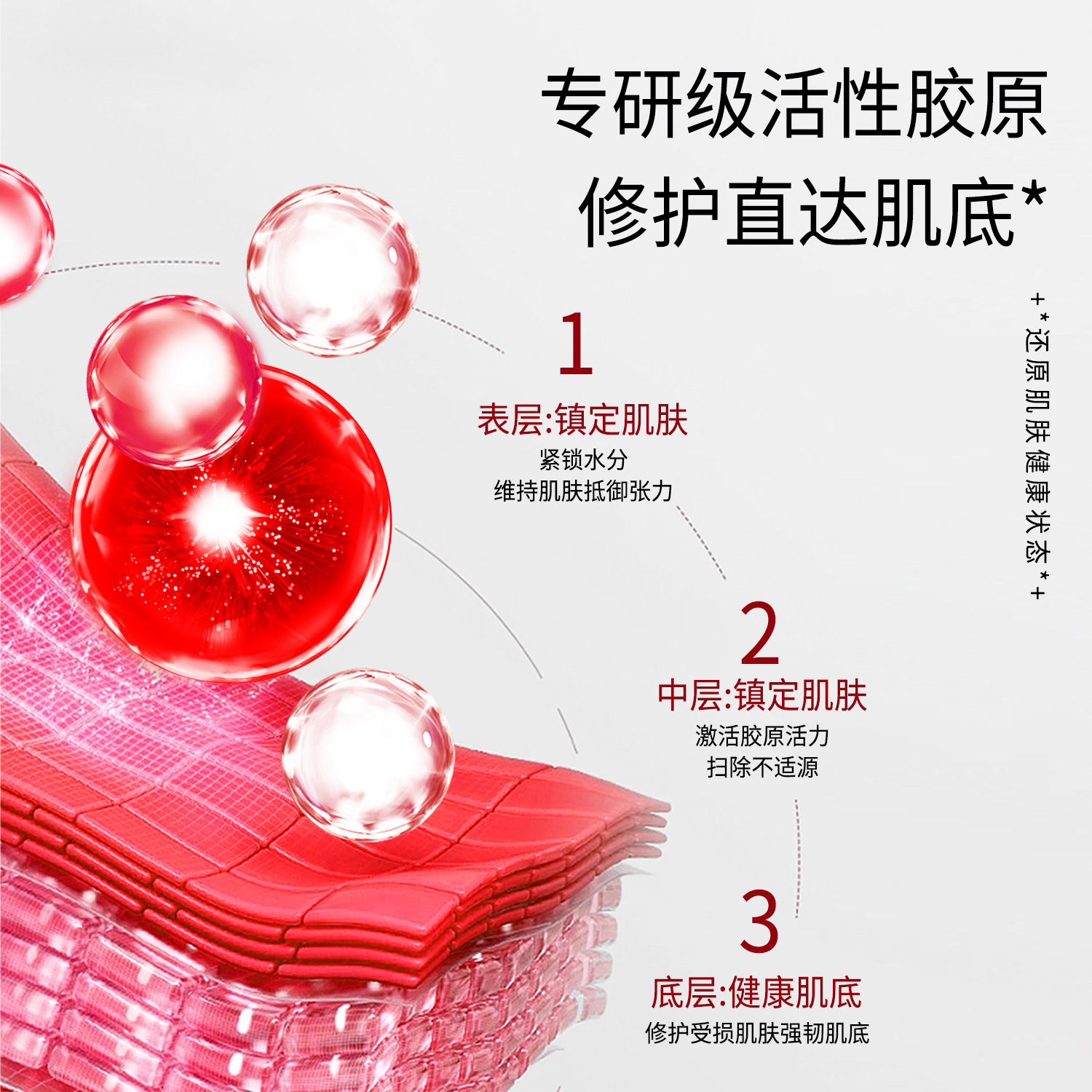 Xie Font Size Medical Sodium Hyaluronate Postoperative Hydro-needle Laser Microneedle Beauty Salon Hydrating Aseptic Spray