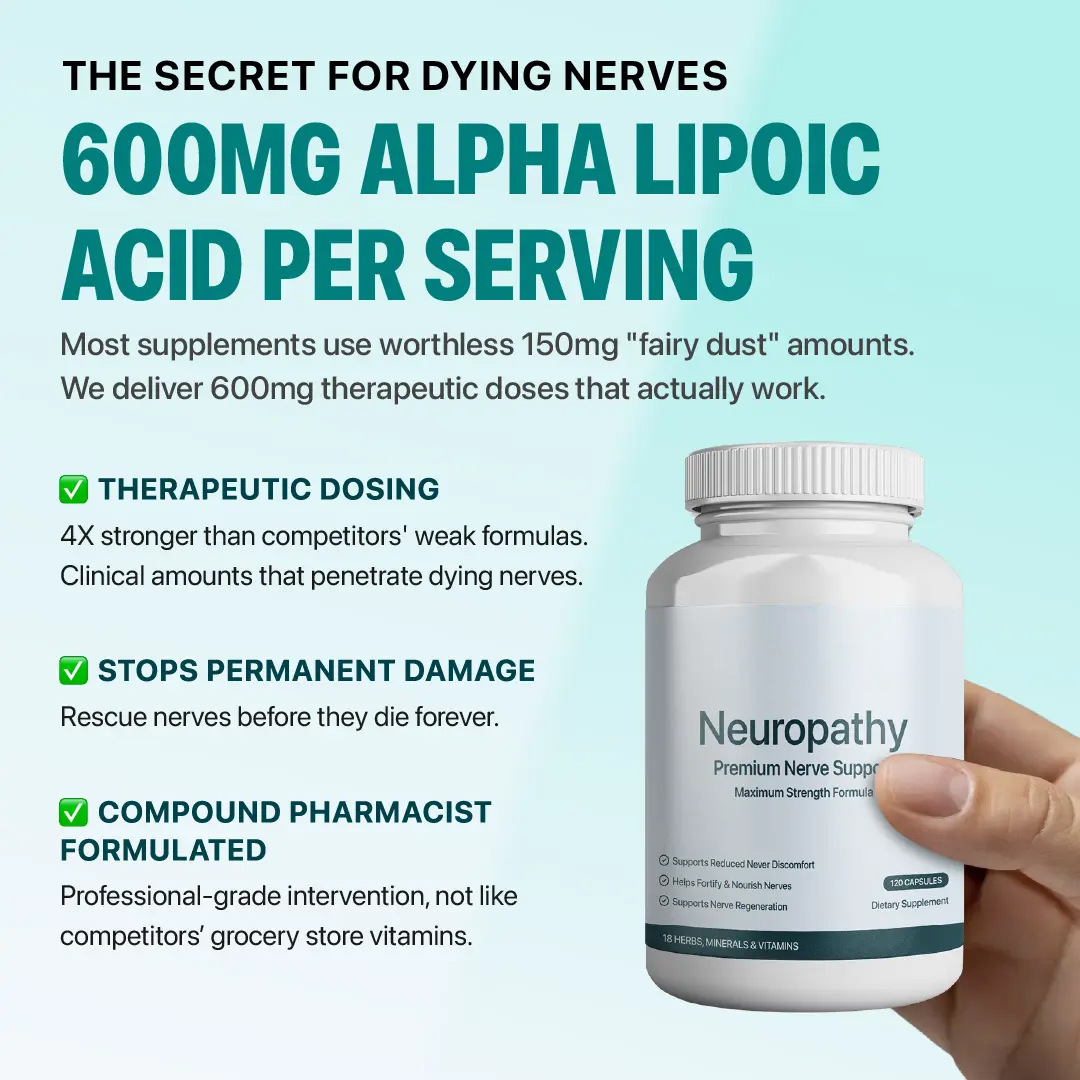 Spot Amazon Cross-Border Best-Selling Vitamin Capsules Neuropathy Supplement Source Manufacturer Available