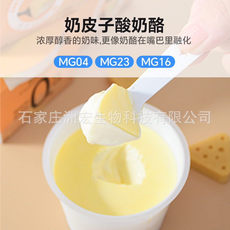 Zhouhong Commercial Yogurt Powder Starter Strain Fresh Milk Bar Catering Fruit Scooping Yogurt Stirring Type Lactic Acid Bacteria Powder