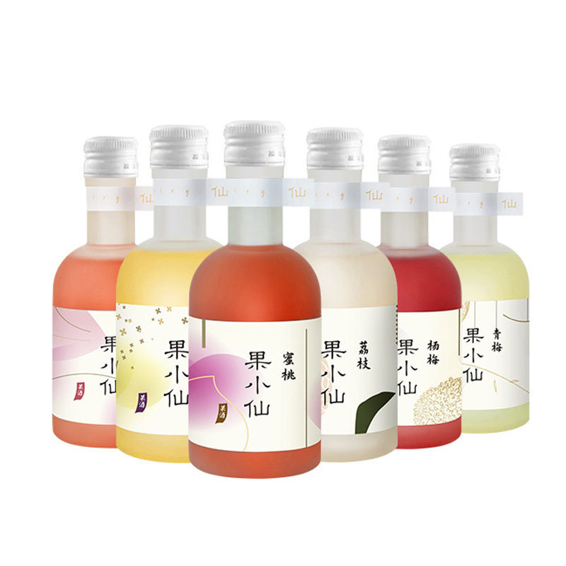 Fruit small fairy fruit wine 200 ml gift box girl sweet wine green plum waxberry osmanthus peach wine wine drink wine