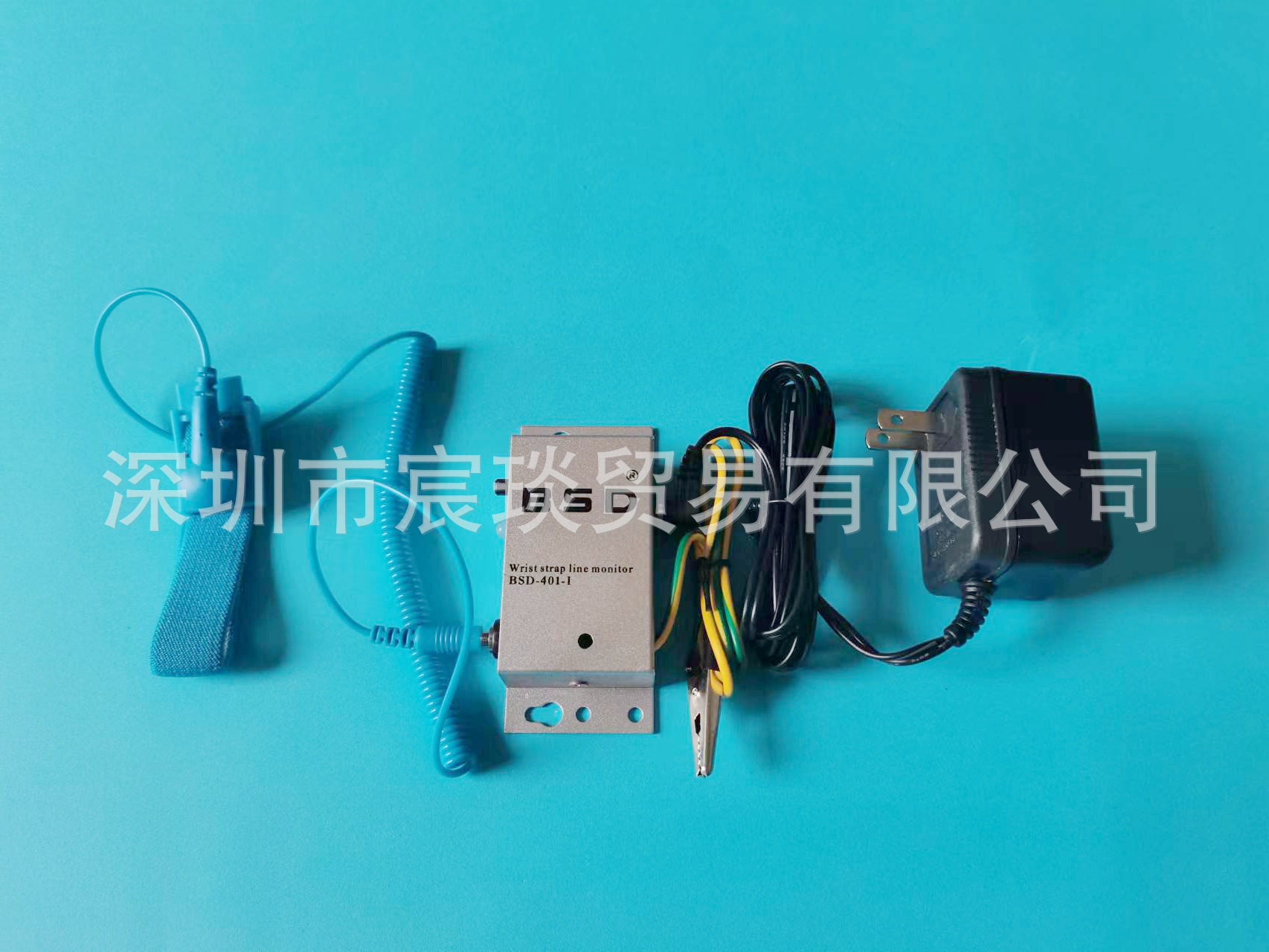 Монитор браслета онлайн, автоматическая сигнализация антистатического браслета Bsd-401-1, тестирование заземления