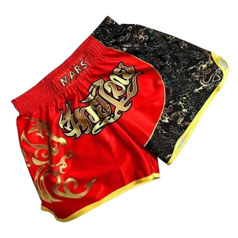 Thai Muay Thai Training Fighting Sanda Boxing Shorts Ufc Fighting Sports Sanda Training Clothes Ready for Sale