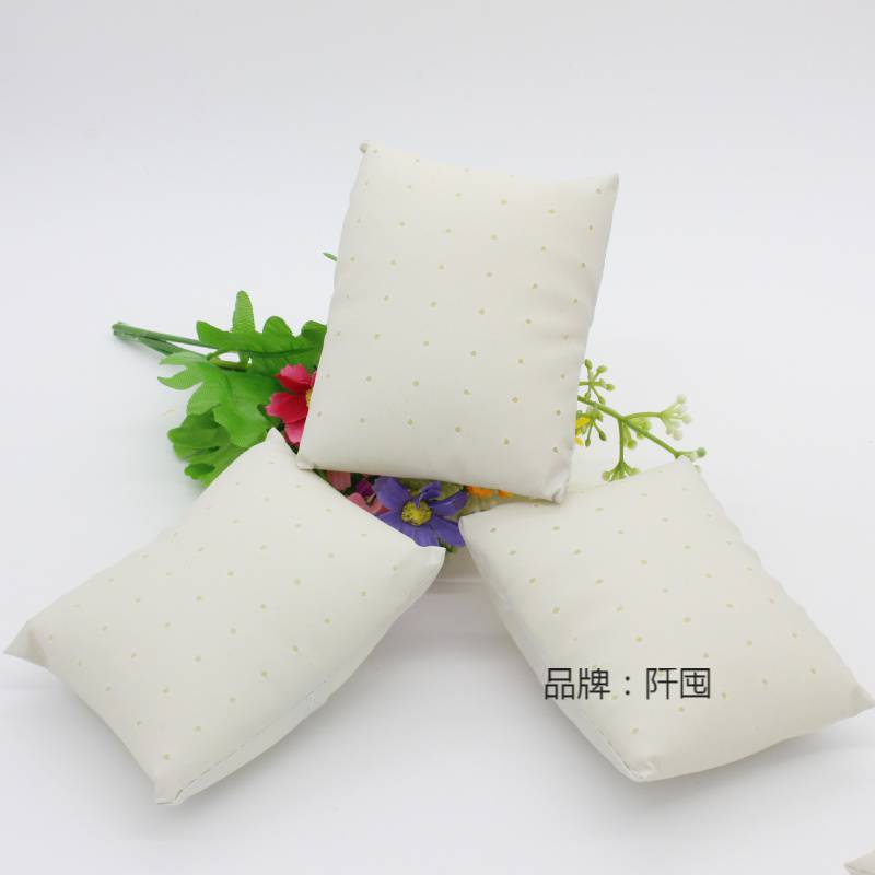 Watch Small Pillow Jewelry Bracelet Storage Box Tray Jewelry Display Stand Fixed Photography Pillow Bag Jewelry Box