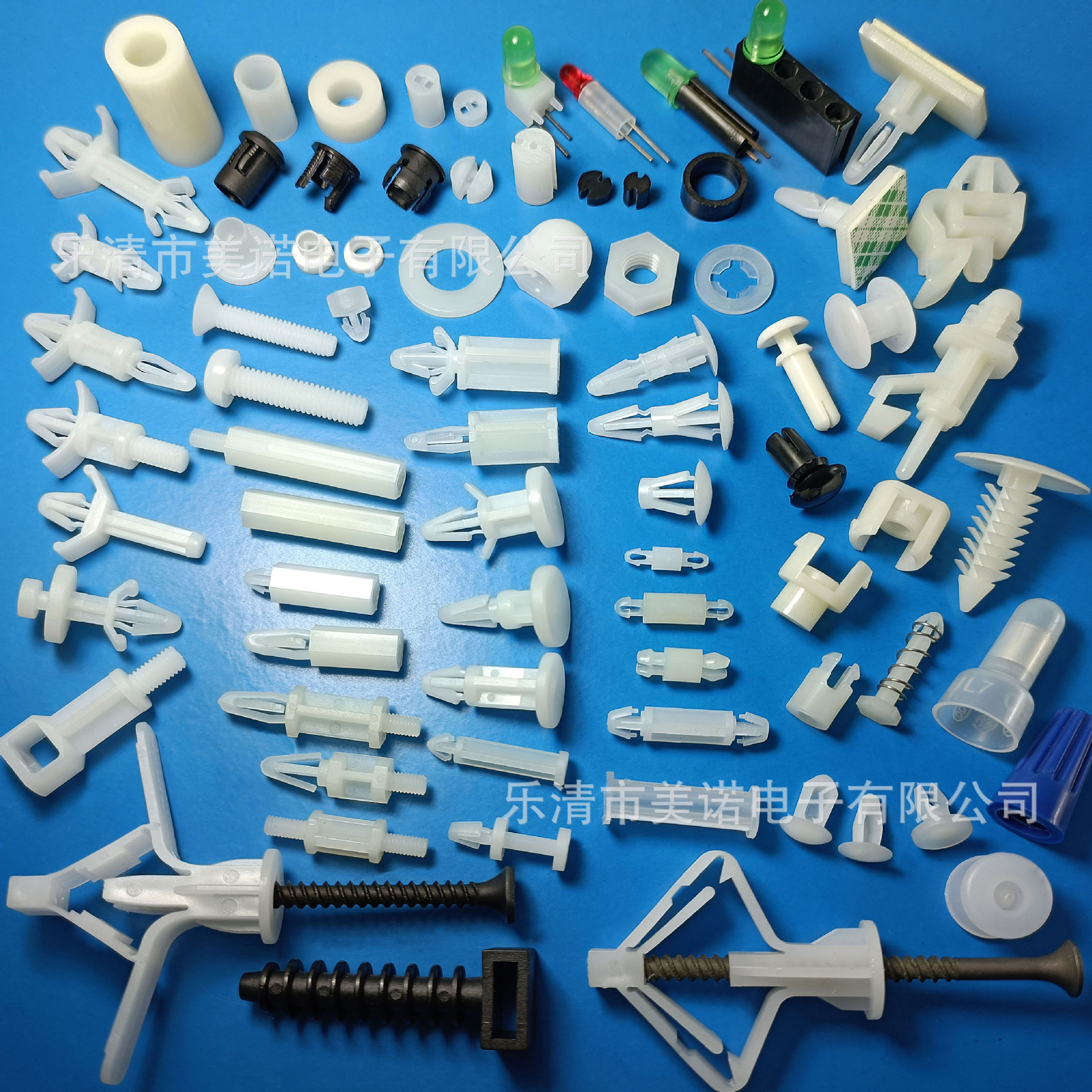 Plastic Aircraft Head Isolation Column Nylon PC Board Aircraft Head Support Column Two Tip Spacer Column Main Board Insulation Spacer Column