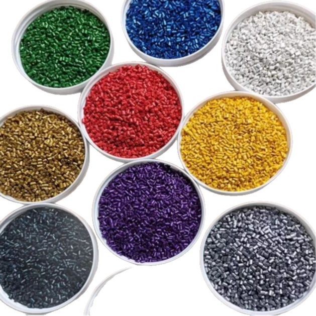 Color Masterbatch in Various Colors for Injection Molding, Blown Film, and Extrusion, Compatible with Pp/Abs, Supports Sample Color Matching and Customization