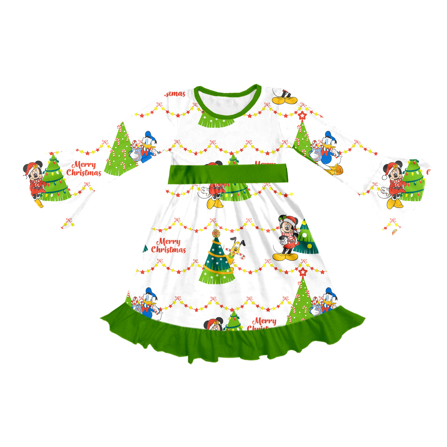 Boutique Foreign Trade Children's Clothing Printed Children's Cute Creative Customized Autumn Nightgown