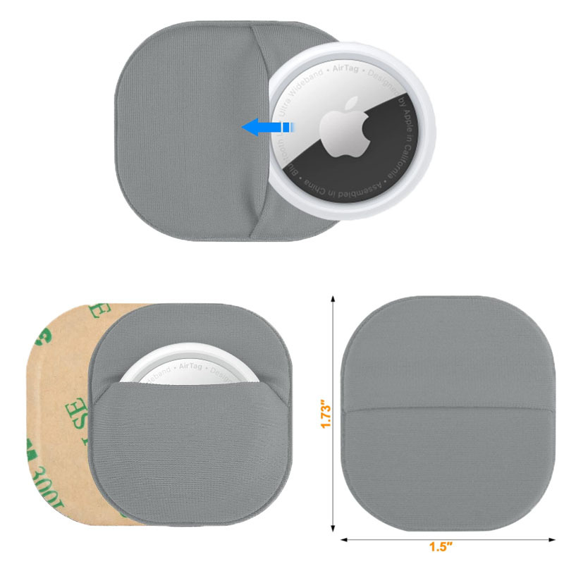 Защитный чехол для Apple Airtags, из лайкры, полностью охватывающий, защитный чехол для трекера