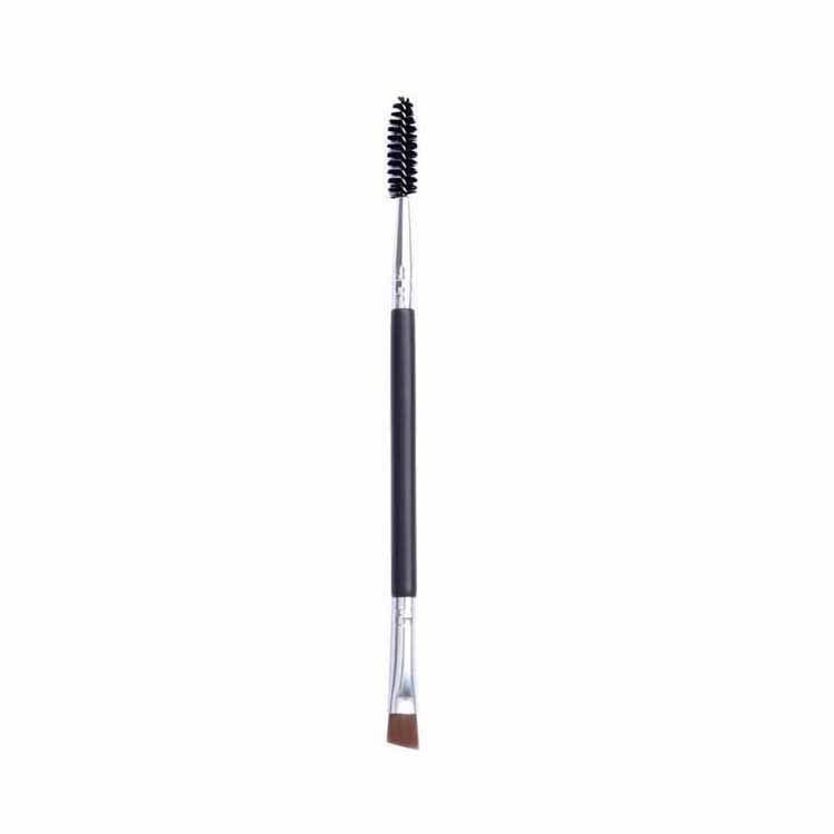 Manufacturer Customized Makeup Brush, Double-Ended Eyebrow Brush, Angled Brush, Eye Spiral Brush, Three-Dimensional One-Brush, Multi-Purpose, Convenient One-Pack