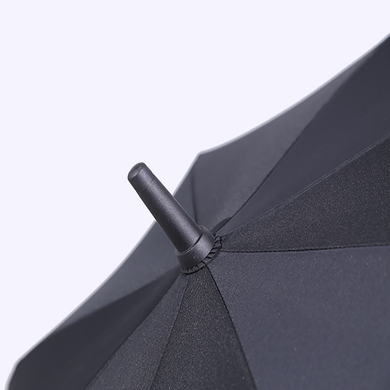 Factory Supply Automatic golf umbrella glass fiber skeleton straight rod gift umbrella wholesale advertising umbrella printable LOGO