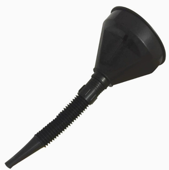 Cross-Border Wholesale Car Refueling Funnel Motorcycle Water Filling Funnel Plastic Hose Color Funnel Extension Telescopic Tube