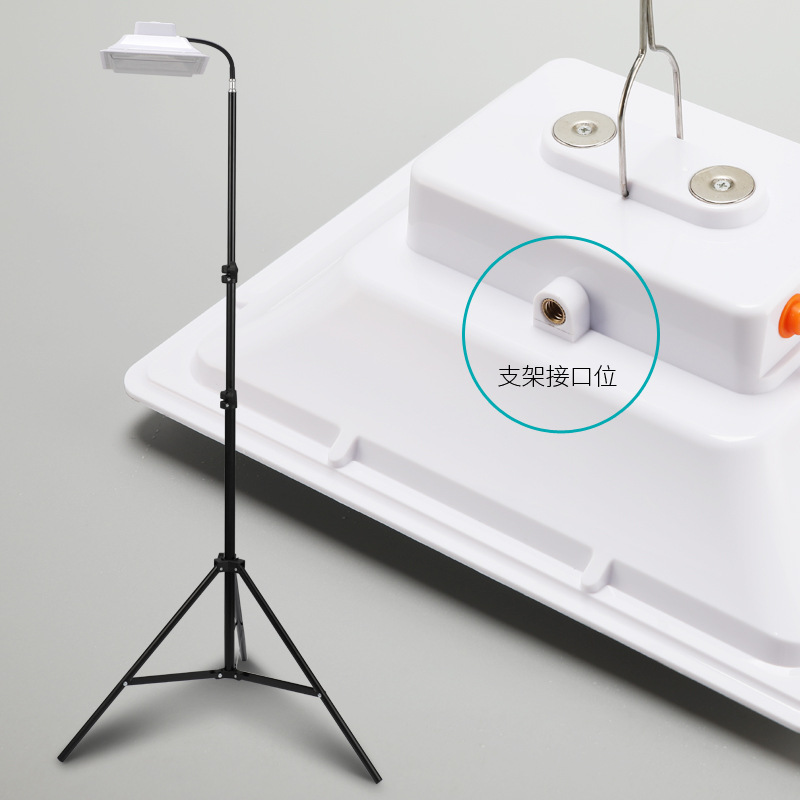 Rechargeable led night market floodlight construction site power outage lighting outdoor emergency lights stall wide-angle floodlight