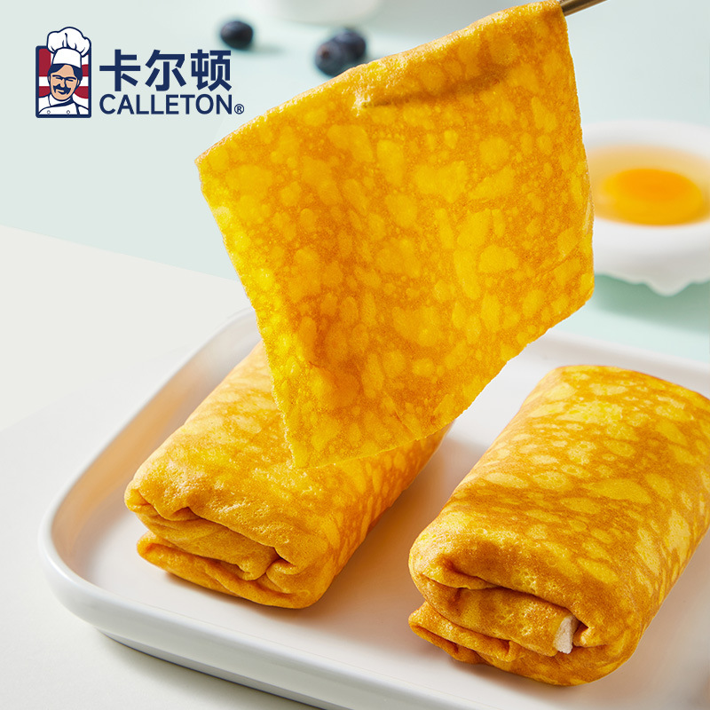 Carlton egg Peel toast toast bread breakfast snack pastry snack cake food 420g