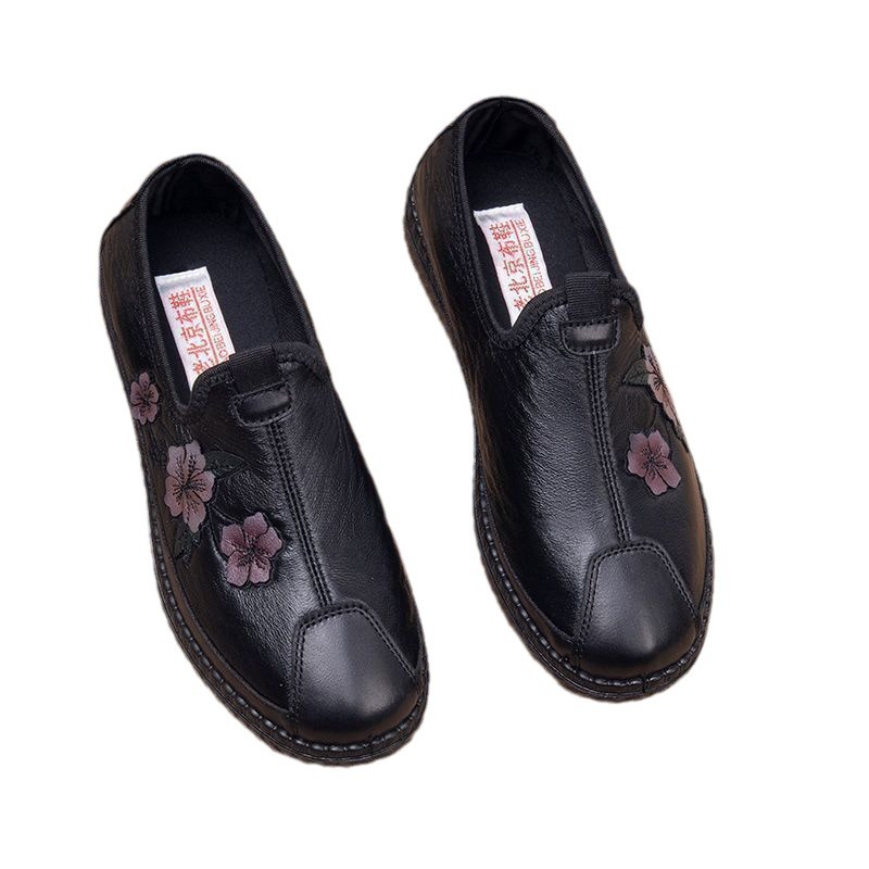 2024 New Spring and Autumn Walking Shoes Women's Casual All-match Sports Non-slip Soft Sole Autumn Lightweight Mother Shoes