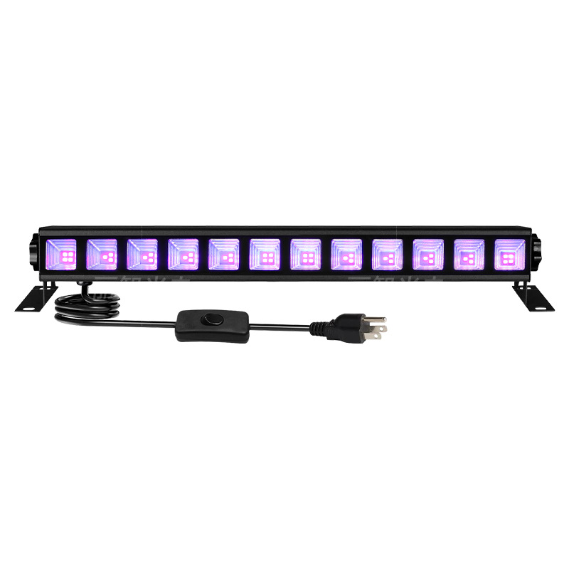 Cross-Border Led Wall Washer Uv Purple Light Line Haunted House Atmosphere Decoration Halloween Christmas Strip Led Line Light