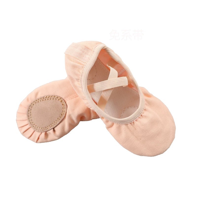 Children's Toddler Dance Shoes Soft-Soled Practice Shoes Cat Claw-Shaped Shoes Elastic Cloth Dance Shoes Ballet Dance Shoes