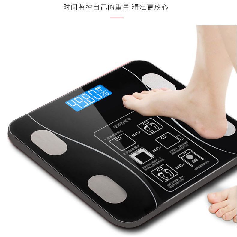 Body Fat Scale, Weight Scale, Human Body Wholesale Health Scale, Bluetooth Fat Scale, Custom Logo Manufacturer, Dropshipping