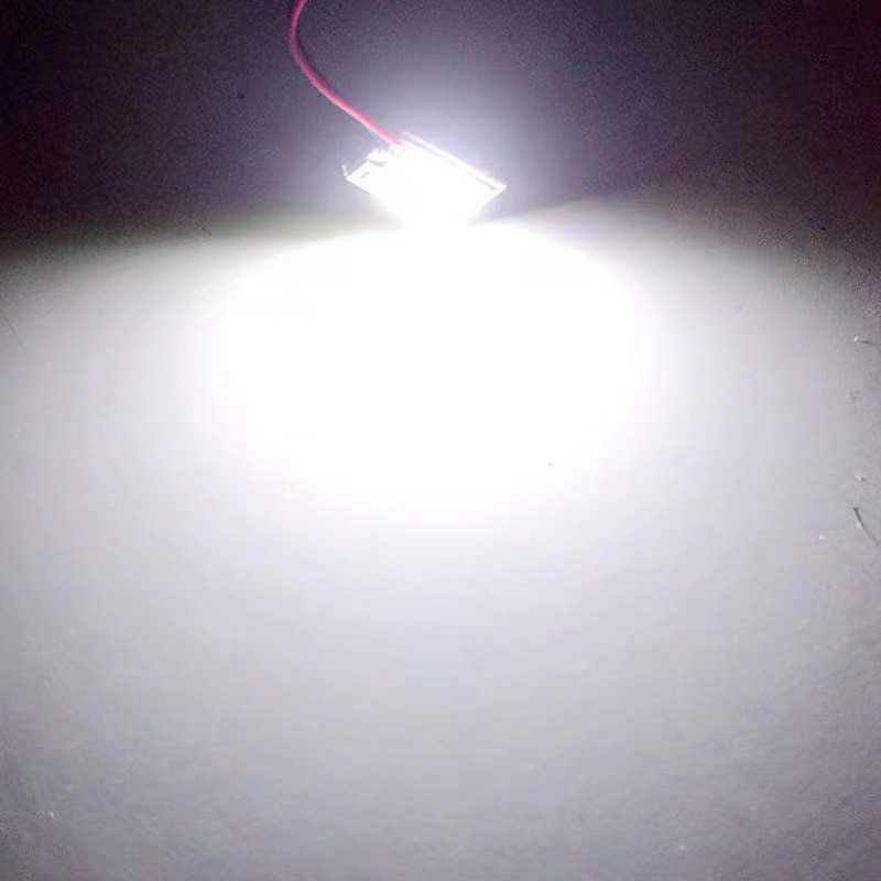Car reading light LED roof light room light COB 18 24 36 48SMD T10 SJ universal flat light