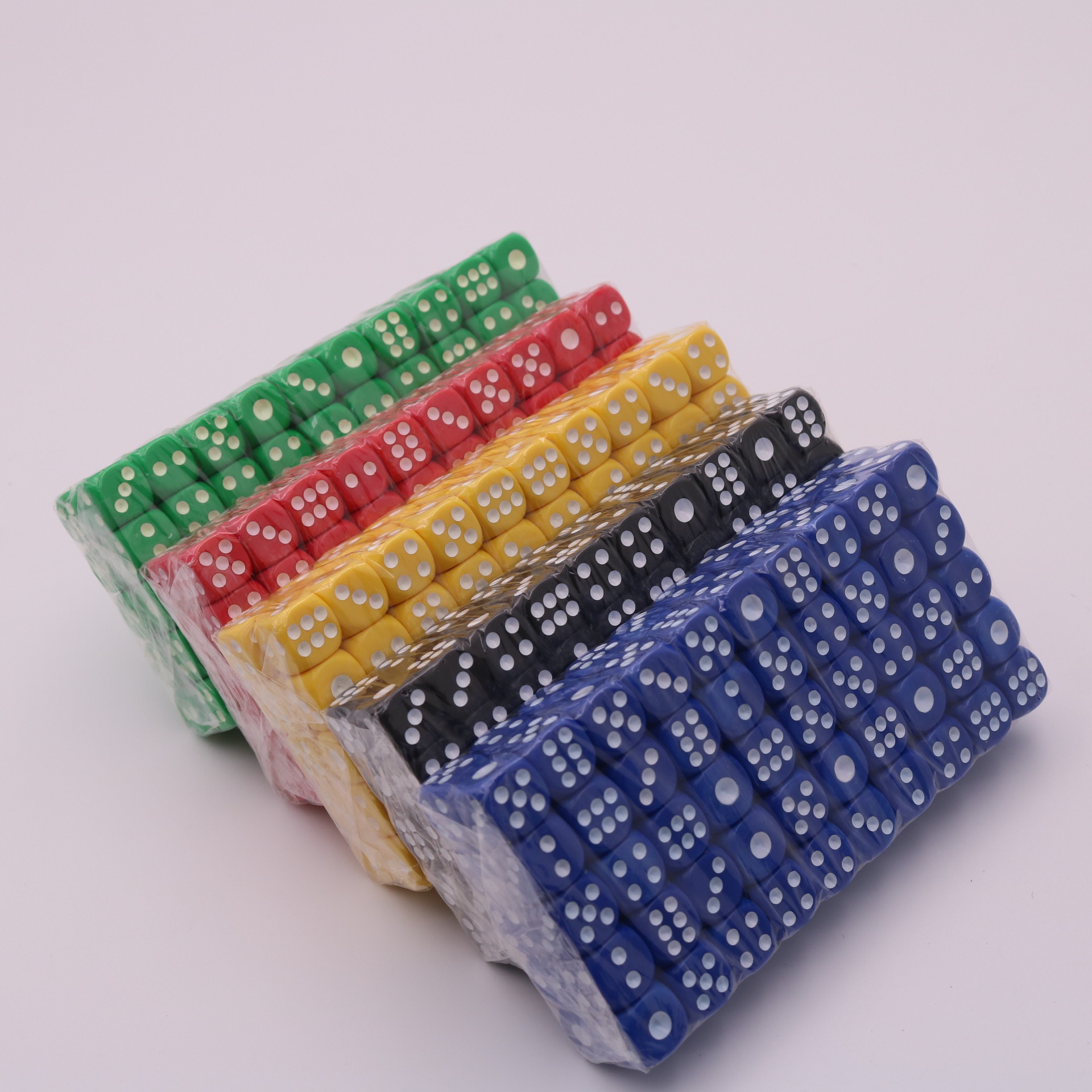 Color organic 10-sided 12-sided 20-sided color plastic sieve digital color acrylic night bar dice
