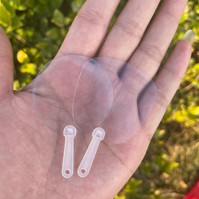 Мини-прозрачный вентилятор Guka Sticker, пустой мини-вентилятор для детей, детский сад, DIY ручная живопись