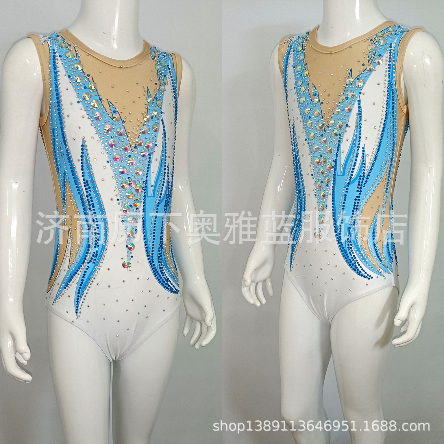 Кастомизированная одежда для аэробики для детей, гимнастическая форма для соревнований, тренировочная одежда