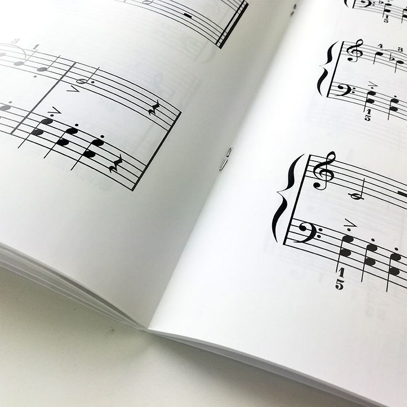 John Thompson's Easy Piano Tutorial 3 Basic Piano Textbook for Beginners for Children Full Color Enlightenment Book