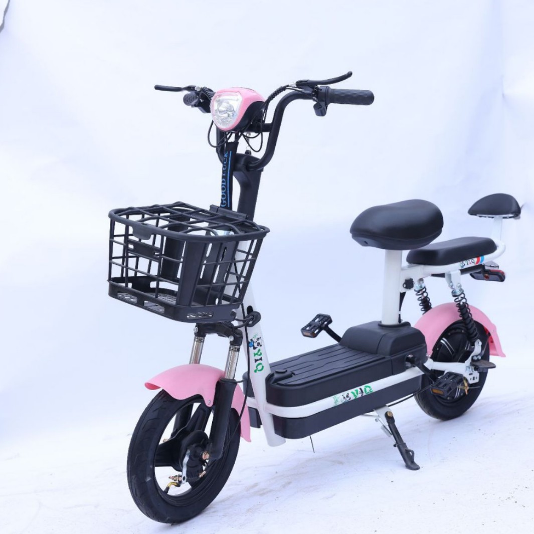 Cross-Border Spot Electric Bicycle Two-Wheeled Mobility Electric Bicycle Adult Lithium Battery Battery Car Electric Vehicle