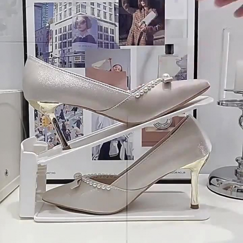 Three-Speed Adjustable Storage Shoe Rack Double-Layer Shoe Holder Dormitory Artifact Slippers Home Shoe Cabinet Organizing Shoe Storage Rack