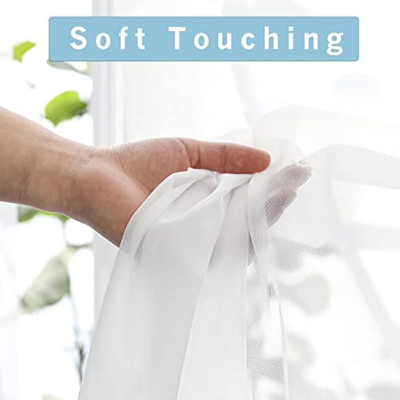 Cross-border curtain white gauze curtain Teflon curtain finished gauze curtain multi-color Amazon EBAY curtain