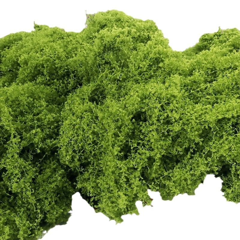 artificial moss bonsai pavement turf green plant decorative filiform moss diy artificial moss lawn