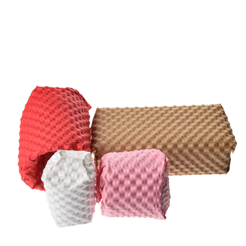 Pressure bubble packaging bubble paper environmentally friendly biodegradable filling buffer kraft paper protection fragile brown environmentally friendly gifts