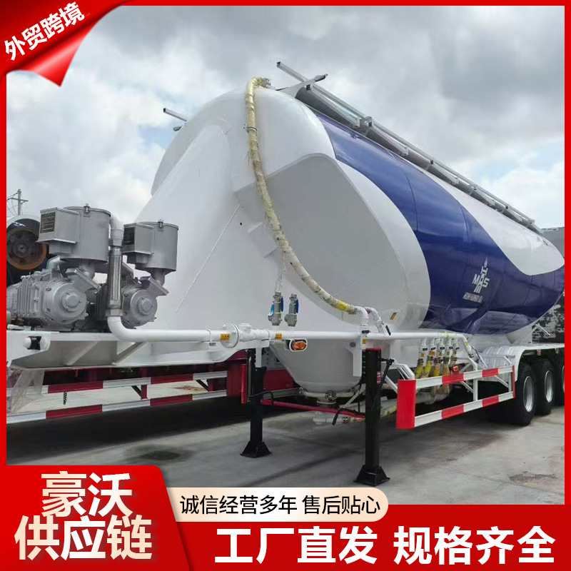 Грузовик для транспортировки золы 42 куба, строительный грузовик для бетона, трехосный грузовик