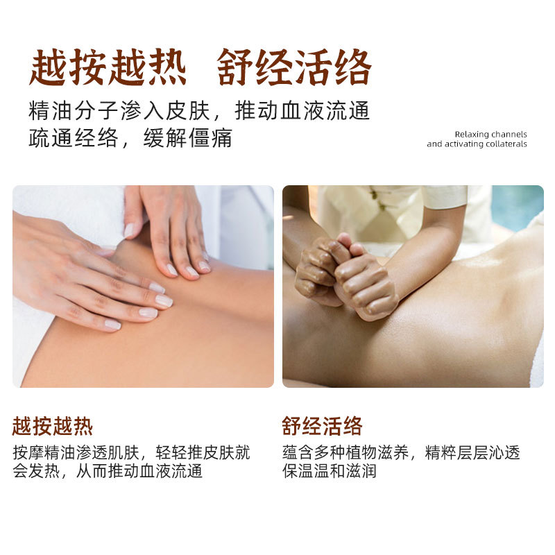 20 times ginger treatment wormwood body kit beauty salon special medicinal oil to clear the meridian shoulder neck breast health massage essential oil