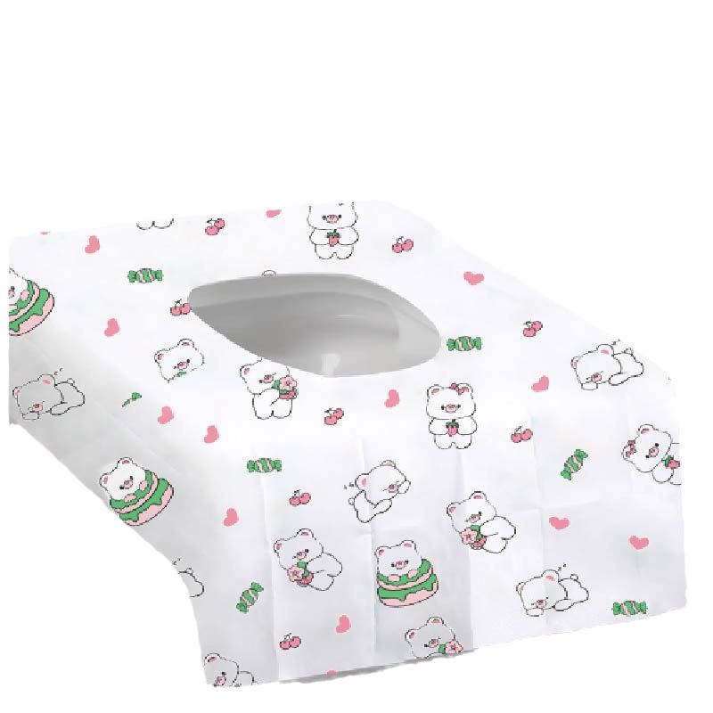 Disposable Toilet Cushion for Maternal Moonchild Household Printed Full Coverage Waterproof Thickened Adhesive Toilet Cushion