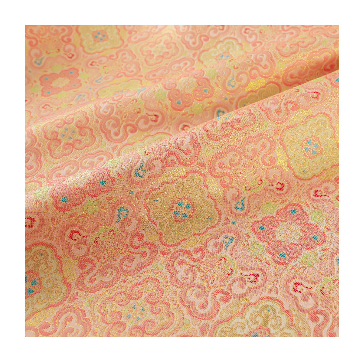 "FS129 West Building Jinhua" Guofeng Clothing Fabric Jacket Coat Imitation Song Brocade Jacquard Brocade Material