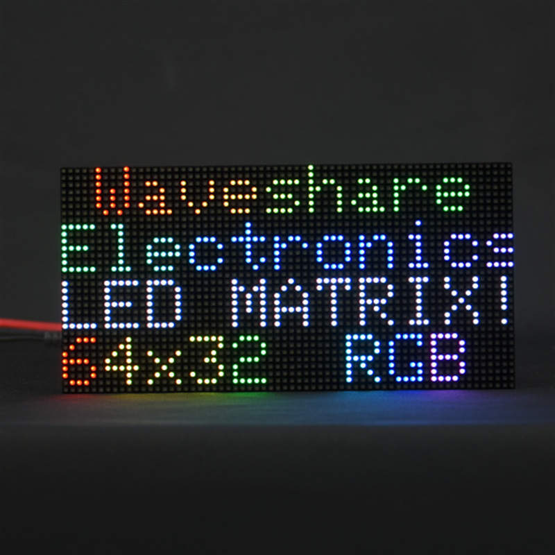 Weixue Rgb-Matrix-P2.5-64X32 Full Color Led Dot Matrix 2.5mm Pitch Display Supports Cascade