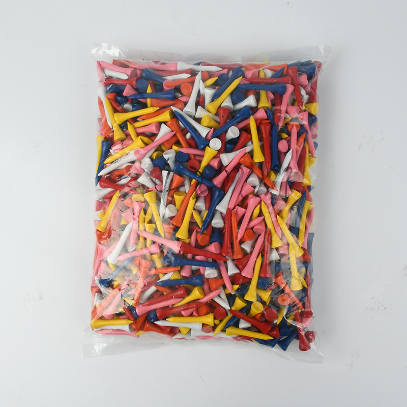 42mm Golf Spikes Factory Direct Supply Multi-Size Colorfuled Spikes Golf Accessories Golf Tee