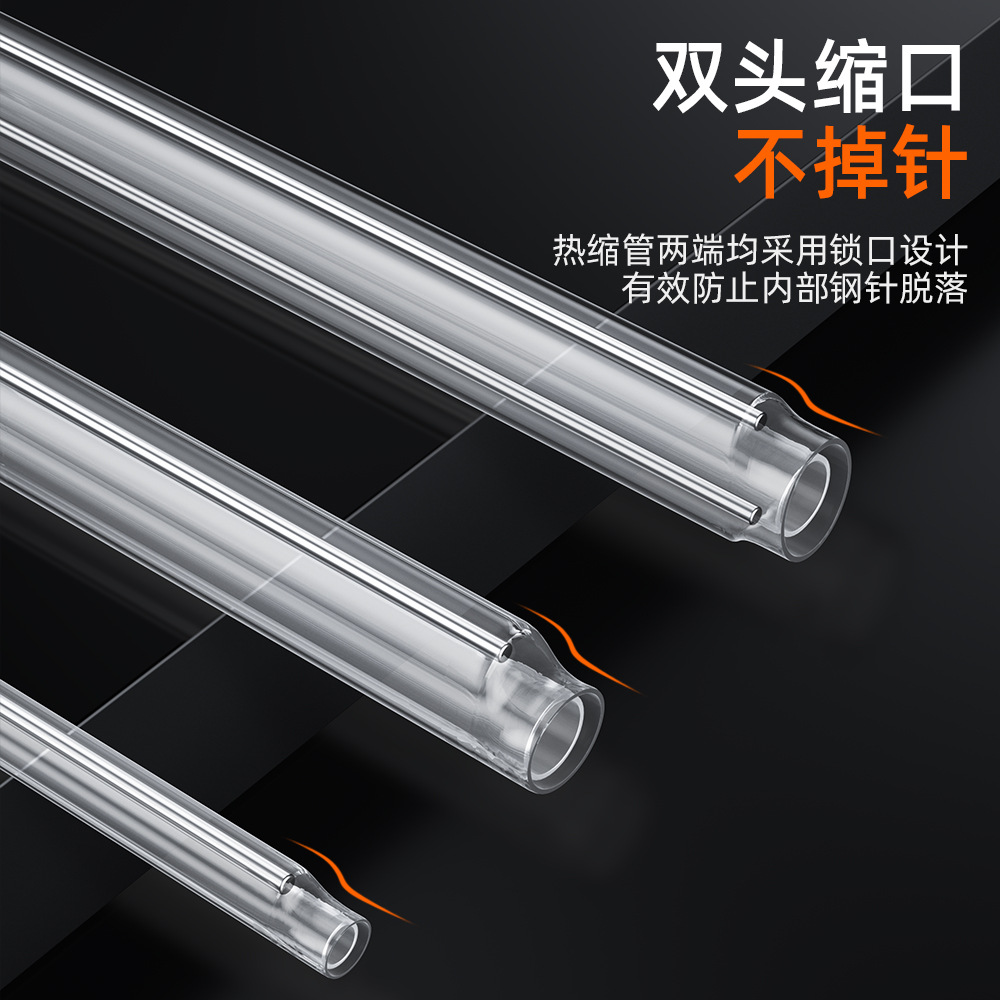 Factory Direct Sales Fiber Optic Heat Shrink Tube 60mm Hot Melt Tube Heat Shrink Casing Fiber Protection Tube Bare Fiber Tube to Melt Tube Free Shipping