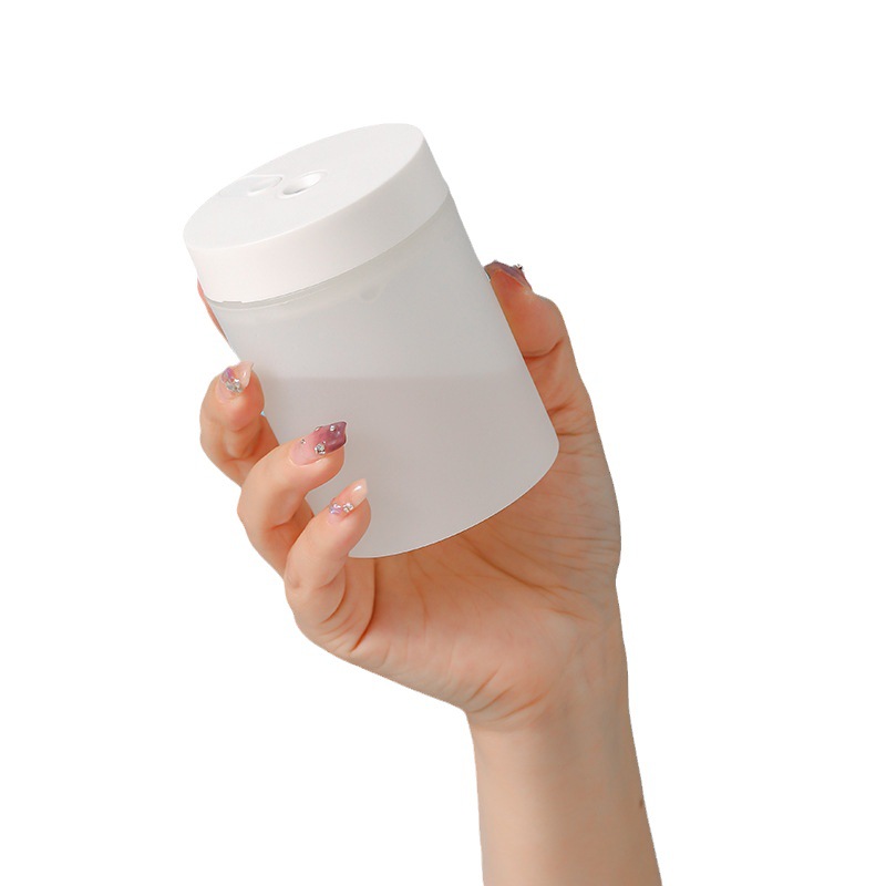 New Creative Mini Humidifier Colorful Light USB Heavy Fog Double Spray Nano Water Replenishment Meter Home Gift