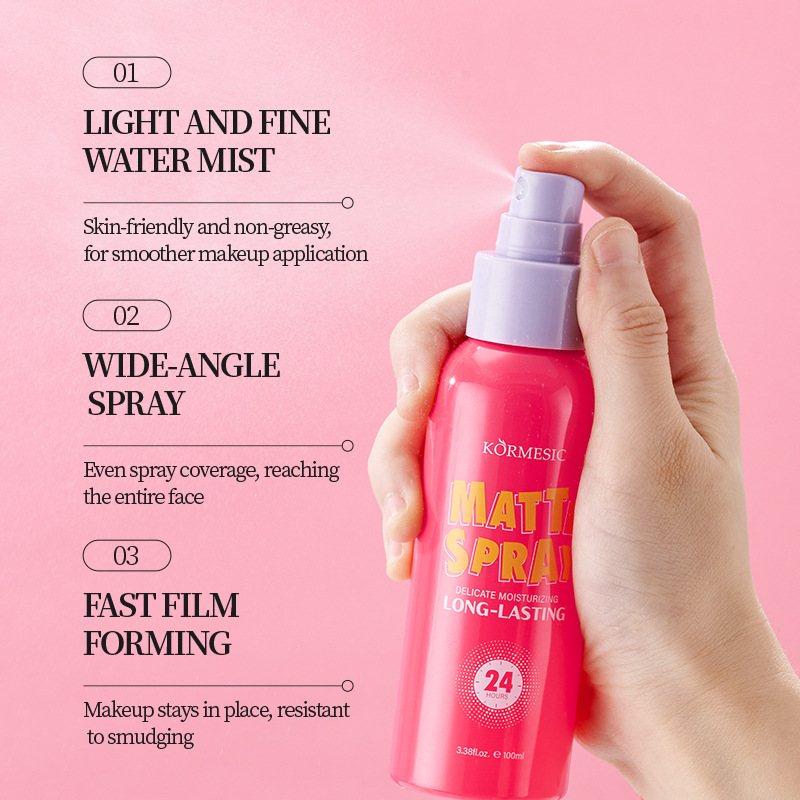 KORMESIC all English exquisite moisturizing makeup spray Set up spray cross-border foreign trade manufacturers wholesale
