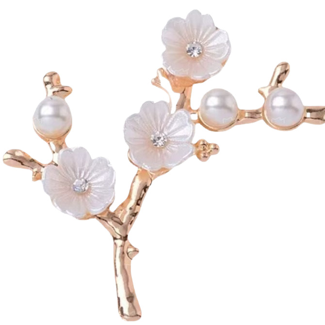 Ancient Style Accessories, Bridal Clothing, Round Fans, Flower Branches, Leaves, Iron Hairpins, DIY Ornaments, Wedding Fan Materials, New Chinese Style