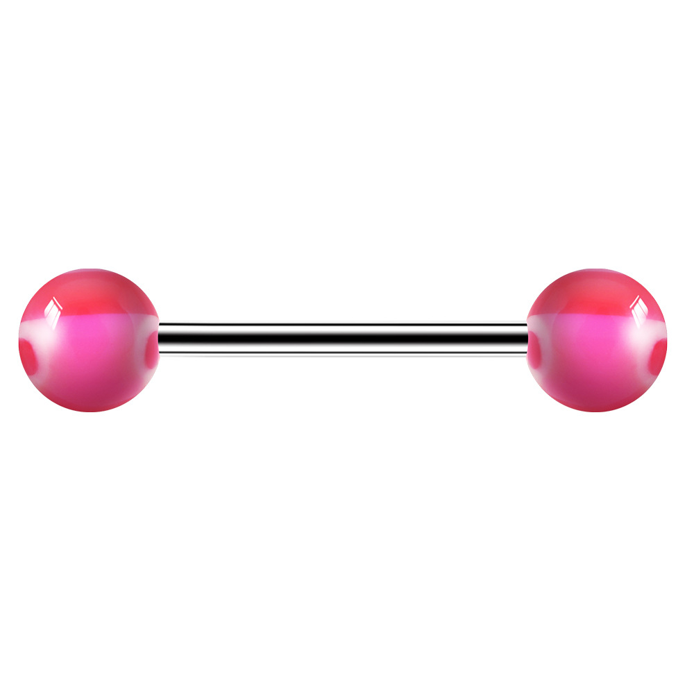 in stock random combination of acrylic tongue nail suit puncture jewelry Amazon human body puncture cross-border manufacturers